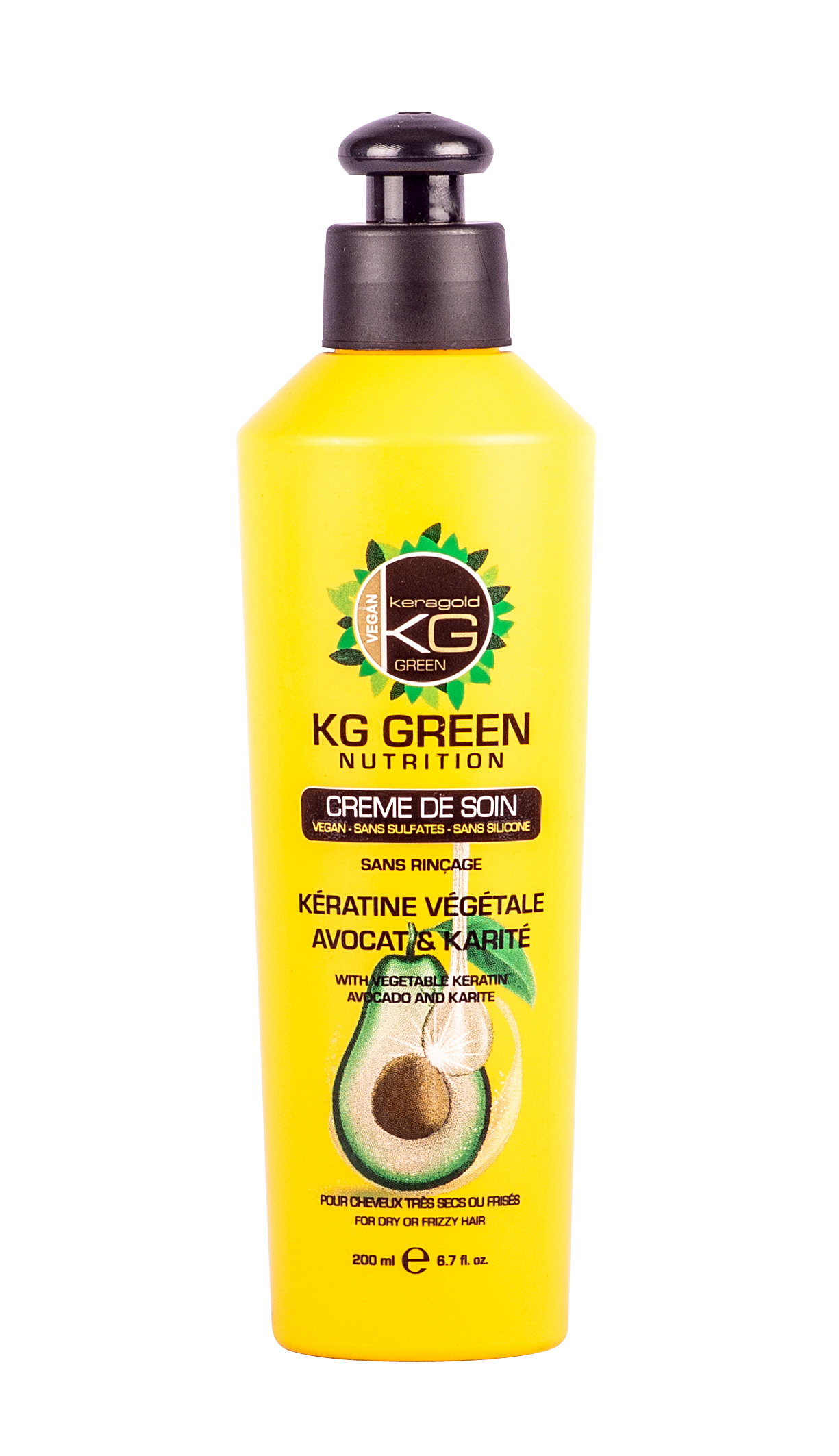 KG GREEN Avocado Karité Shampoo